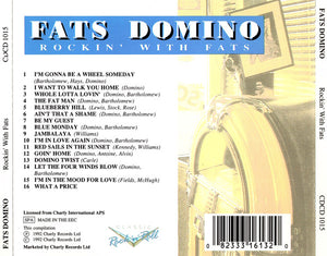 Fats Domino : Rockin' With Fats (CD, Comp)