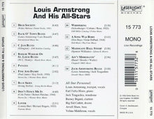 Load image into Gallery viewer, Louis Armstrong And His All-Stars, Earl Fatha Hines*, Velma Middleton : Louis Armstrong And His All-Stars (CD, Comp)
