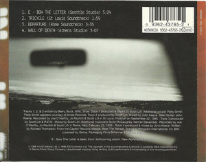 R.E.M. : E - Bow The Letter (CD, Single, May)