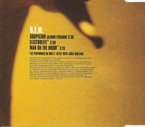 R.E.M. : Suspicion (CD, Single)