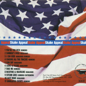 Shake Appeal : You're Too Rich (CD)