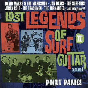 Various : Lost Legends Of Surf Guitar Vol. II - Point Panic! (CD, Comp, Mono)