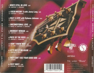 Syl Johnson : Bridge To A Legacy (CD, Album)