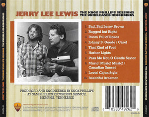 Jerry Lee Lewis : The Knox Phillips Sessions - The Unreleased Recordings (CD, Comp)