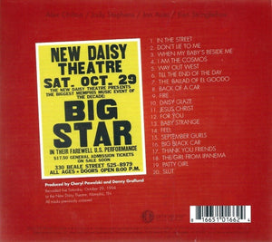 Big Star : Live In Memphis (CD, Album)