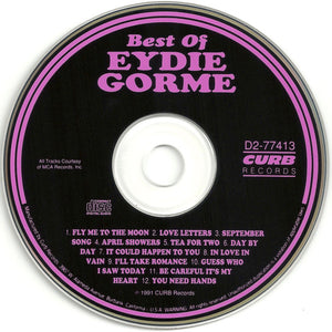 Eydie Gorme* : Best Of Eydie Gorme (CD, Comp)