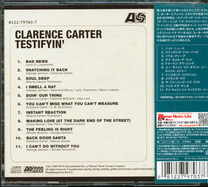 Clarence Carter : Testifyin' (CD, Album, RE, RM)