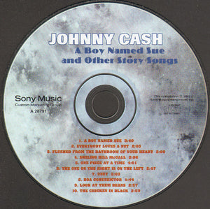 Johnny Cash : A Boy Named Sue And Other Story Songs (CD, Album, Comp, RE)