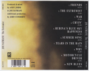 Joe Satriani : The Extremist (CD, Album, Club, RE)
