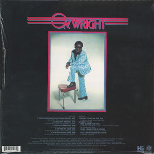 O.V. Wright : Into Something, Can't Shake Loose (LP, Album, RE)