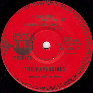 The Explosives : Explosives (7", EP)
