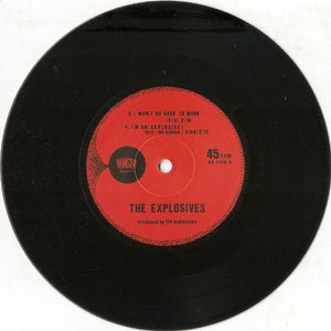The Explosives : Explosives (7", EP, RE)