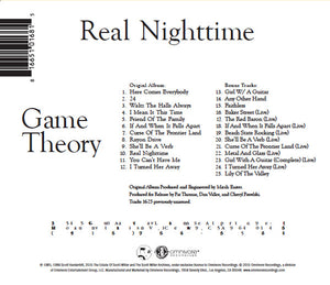 Game Theory : Real Nighttime (CD, Album, RE, RM, Dig)