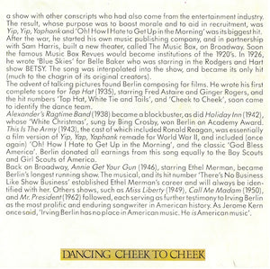 The Allen Toussaint Orchestra : Irving Berlin's 20 Greatest Themes (Dancing Cheek To Cheek) (CD)