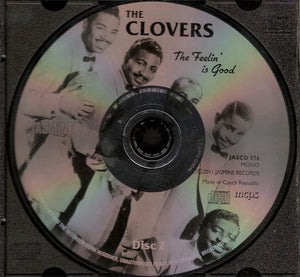 The Clovers : The Feelin' Is Good (2xCD, Comp, Mono, RM)