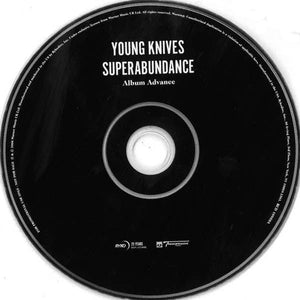 Young Knives* : Superabundance (CD, Advance, Album, Promo)