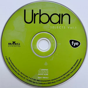 Various : FYE Urban Selects Vol. 1 (CD, Comp)