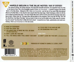 Harold Melvin And The Blue Notes : Wake Up Everybody (CD, Album, RE, RM)