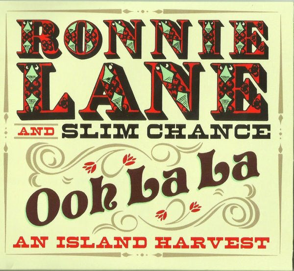Ronnie Lane & Slim Chance : Ooh La La - An Island Harvest (2xCD, Comp, Sli)