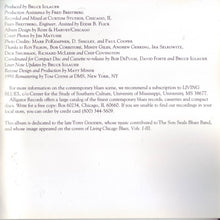 Load image into Gallery viewer, Detroit Junior / Luther &quot;Guitar Junior&quot; Johnson / Queen Sylvia Embry, Big Leon Brooks&#39; Blues Harp Band, Andrew Brown : Living Chicago Blues - Volume Number 4 (CD, Comp)
