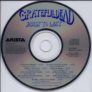 Grateful Dead* : Built To Last (CD, Album, Club)