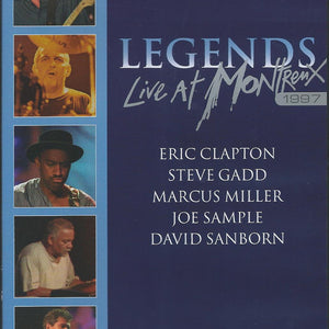 Eric Clapton, Steve Gadd, Marcus Miller, Joe Sample, David Sanborn : Legends Live At Montreux 1997 (DVD-V, NTSC)