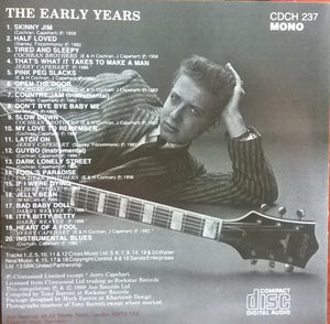 Eddie Cochran : The Early Years (CD, Comp, Mono)