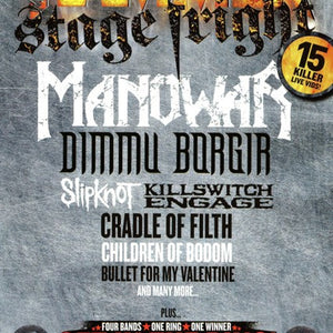 Various : Metal Hammer: Stage Fright (DVD-V, Comp, PAL)