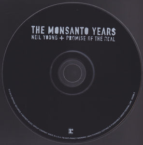 Neil Young + Promise Of The Real : The Monsanto Years (CD, Album + DVD, NTSC)