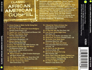 Various : Classic African American Gospel (From Smithsonian Folkways) (CD, Comp)