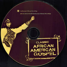 Load image into Gallery viewer, Various : Classic African American Gospel (From Smithsonian Folkways) (CD, Comp)

