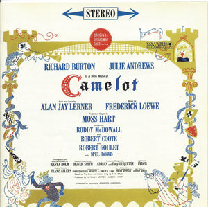 Alan Jay Lerner*, Frederick Loewe / Julie Andrews, Richard Burton (2) : Camelot (Original Broadway Cast Recording) (CD, Album, RE)