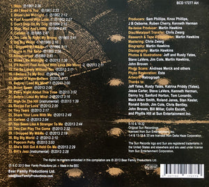 Bill Yates (2) : Blues Like Midnight - The Sun Years, Plus (CD, Comp)