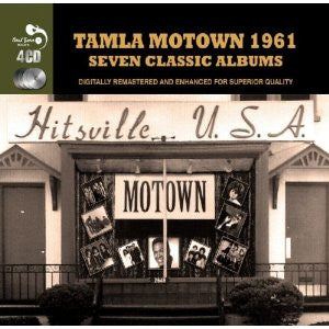 Various : Tamla Motown 1961 Seven Classic Albums (4xCD, Comp, Mono, RM)