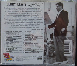 Jerry Lewis (3) : Just Sings (CD, RE)