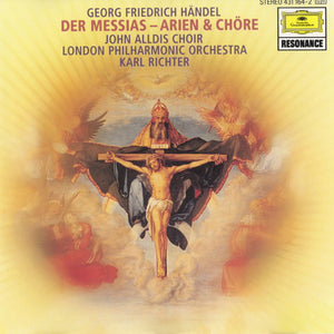 Georg Friedrich Händel, John Alldis Choir, London Philharmonic Orchestra*, Karl Richter : Der Messias - Arien Und Chöre (CD, Album, RM)