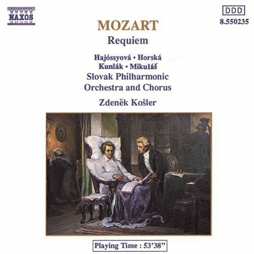 Mozart* - Hajóssyová*, Horská*, Kundlák*, Mikuláš*, Slovak Philharmonic Orchestra, Slovak Philharmonic Chorus, Zdeněk Košler : Requiem (CD, Album)