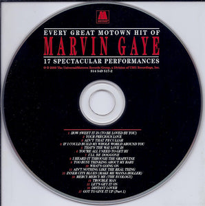 Marvin Gaye : Every Great Motown Hit Of Marvin Gaye (CD, Comp, RE, RM)