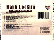 Load image into Gallery viewer, Hank Locklin : Please Help Me I&#39;m Falling (CD, Comp)
