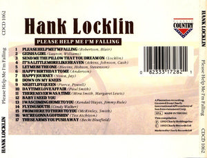 Hank Locklin : Please Help Me I'm Falling (CD, Comp)