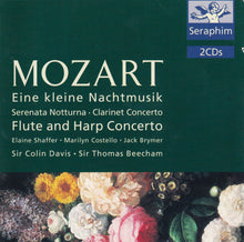 Load image into Gallery viewer, Mozart* : Eine Kleine Nachtmusik / Flute And Harp Concerto (2xCD)
