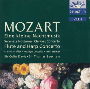 Mozart* : Eine Kleine Nachtmusik / Flute And Harp Concerto (2xCD)