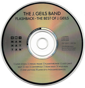 The J. Geils Band : Flashback - The Best Of J. Geils Band (CD, Comp)