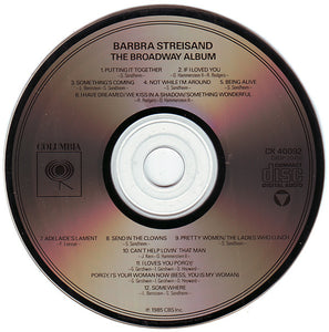 Barbra Streisand : The Broadway Album (CD, Album)