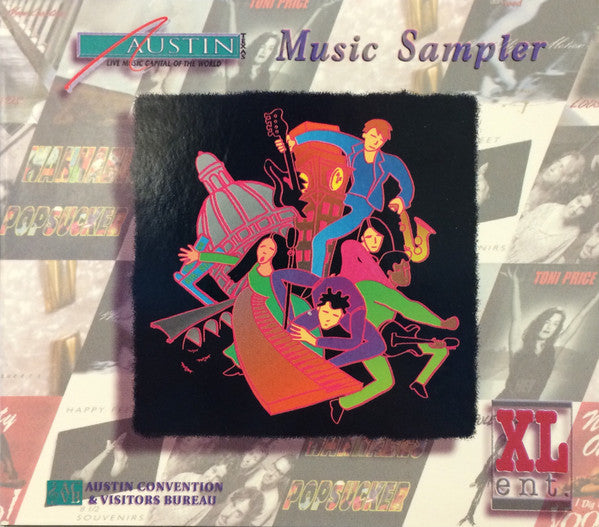 Various : Austin Music Sampler (CD, Comp, Promo)