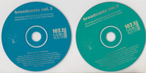 Various : Broadcasts Vol. 3 (2xCD, Comp, Ltd)