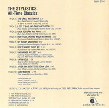 Load image into Gallery viewer, The Stylistics : All-Time Classics (CD)
