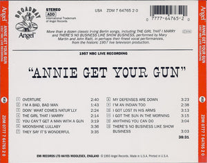 Mary Martin, John Raitt : Annie Get Your Gun (CD, Album, RE)