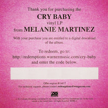 Load image into Gallery viewer, Melanie Martinez (2) : Cry Baby (LP, Album)

