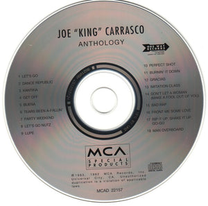 Joe King Carrasco & The Crowns : Anthology (CD, Comp, RE)